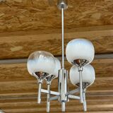 4-light chandelier by Sciolari from the 70s