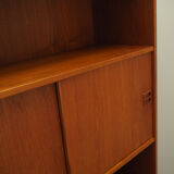 Teak bookcase, Danish design, 1960s, production: Denmark