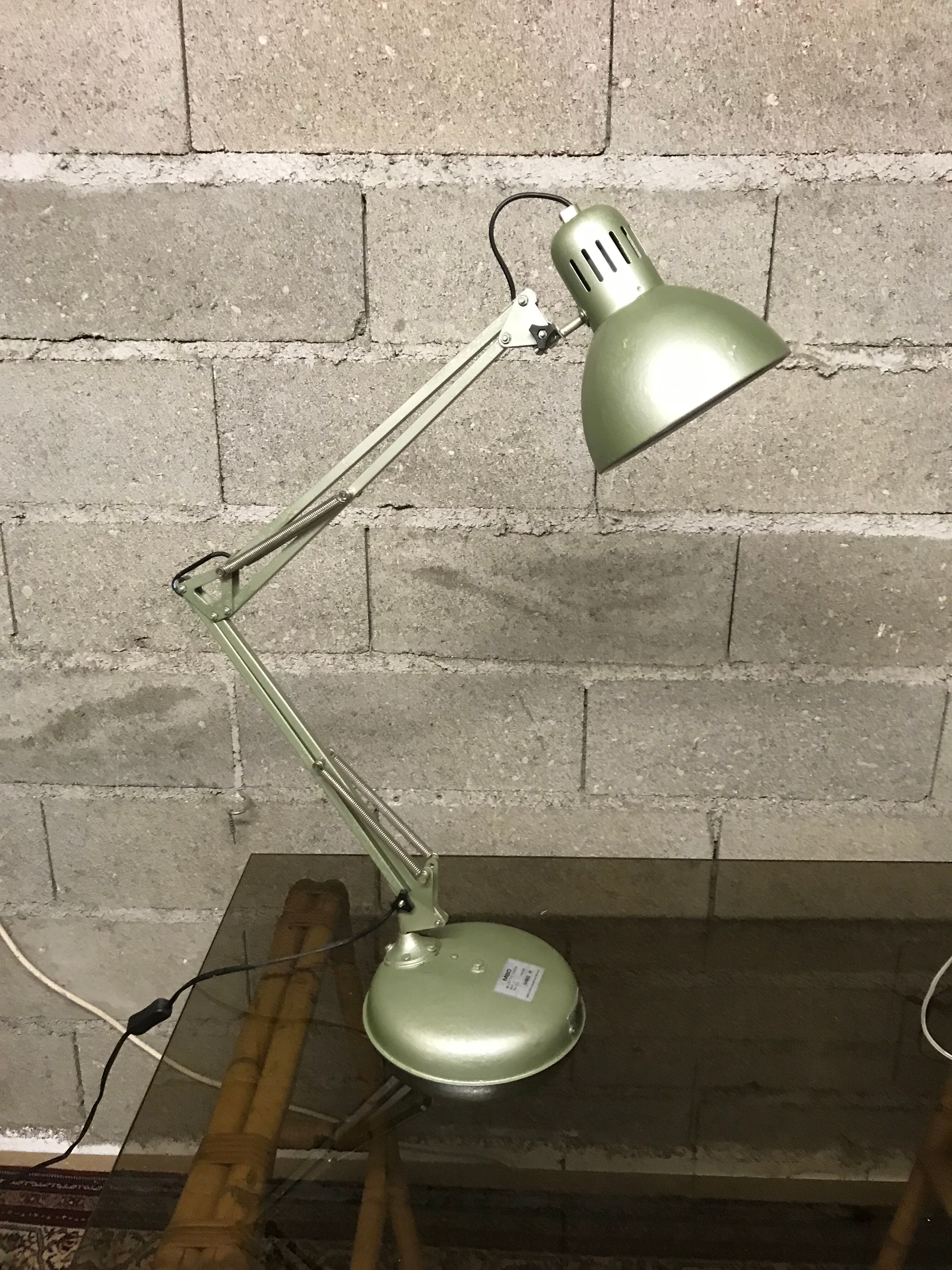 Vintage articulated architect lamp design 60/70
