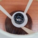 Wooden ball table lamp