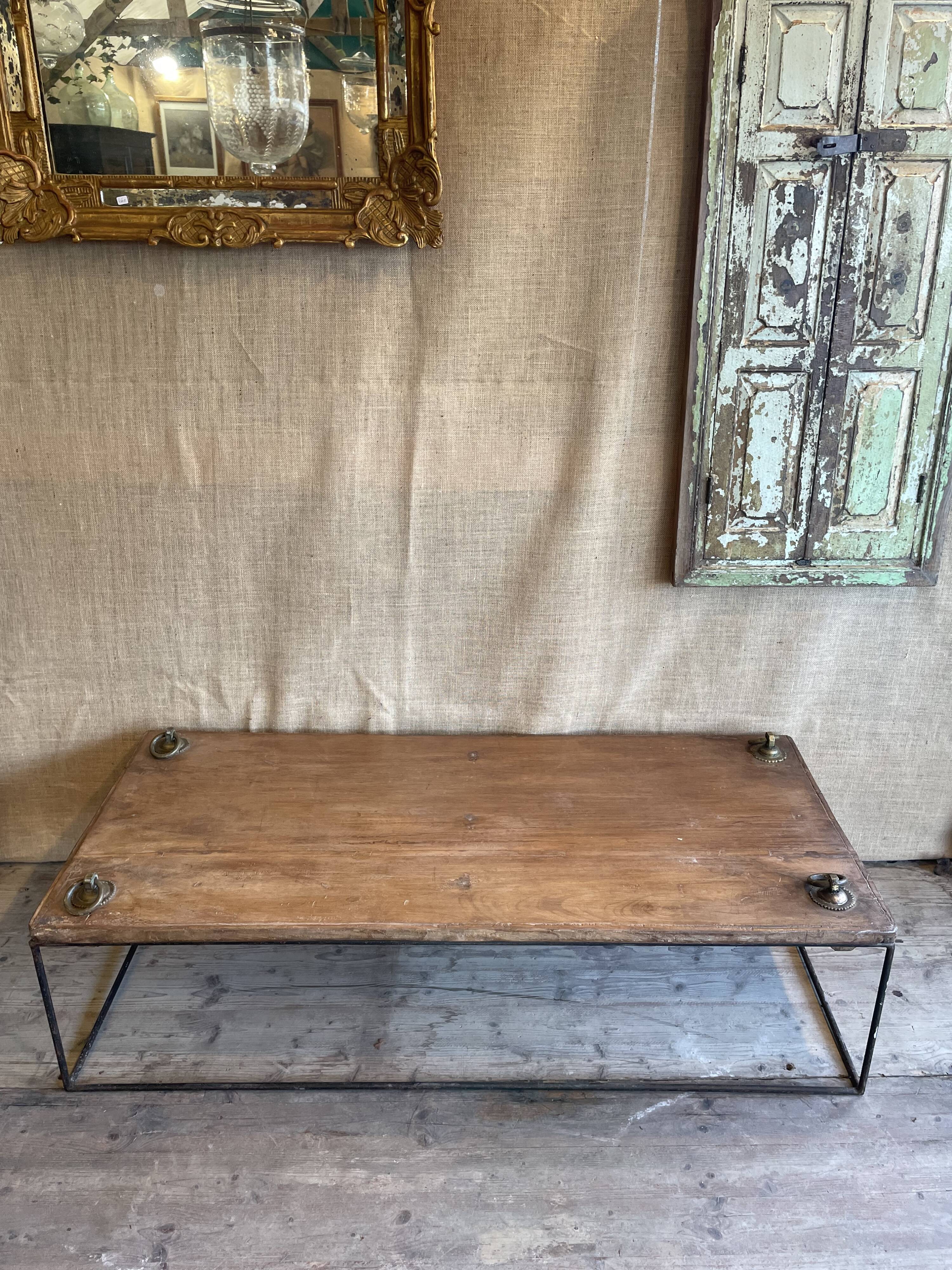 Indian wooden coffee table
