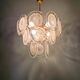 Murano glass disc chandelier, Italy, 1970s
