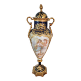 Vase Sèvres bronze frame nineteenth