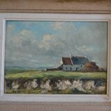 Landscape of Normandy signed P.H. Renier