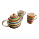 Teapot and mugs