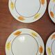 Set of porcelain plates Moulin des Loups