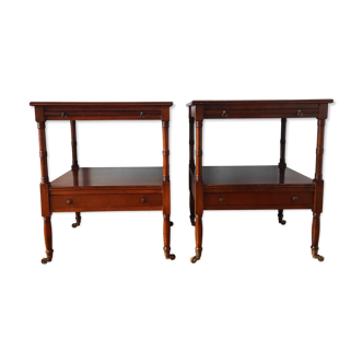 Pair of sofa ends