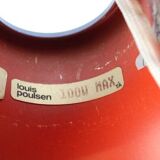 White pendant light PH 4/3 by Poul Henningsen for Louis Poulsen. Denmark 1970s