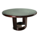 Marble and macassar dining table 1970 France