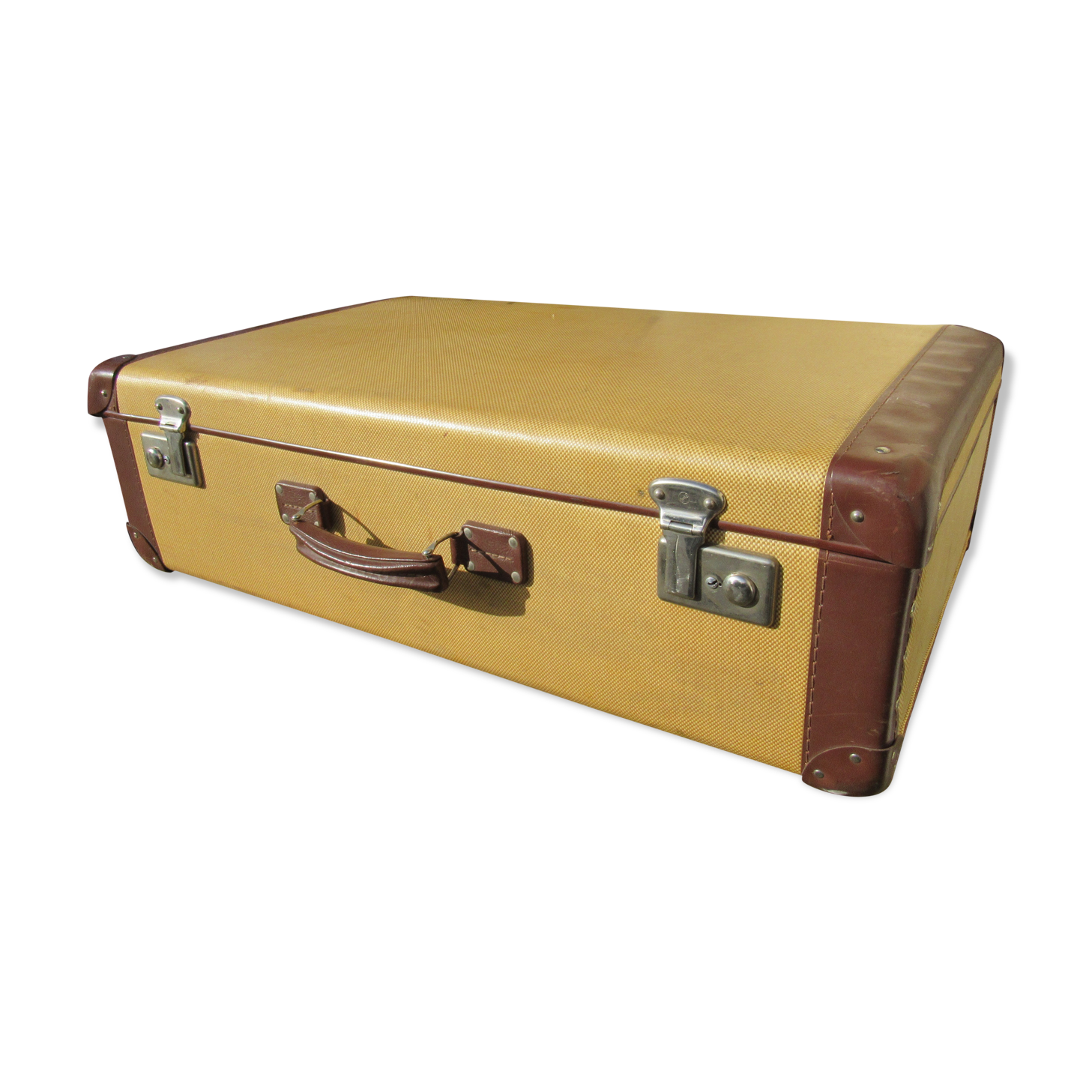 Cardboard suitcase years 40