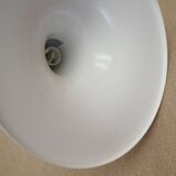 White pendant lamp, Danish design, 1970s, manufacturer: Frandsen