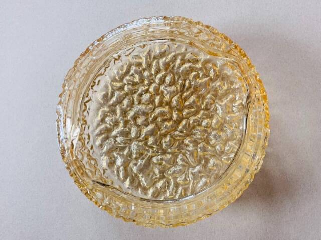 Limburg amber ceiling light