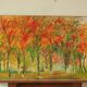 Oil on panel "Autumn Forest" by Bodin