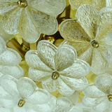 Mid century glass blossoms ceiling fixture 1960s ernst palme