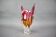 Art glass vase in pink and amber by Josef Hospodka, 1960s