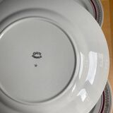 Set of 6 Gien plates