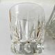 Paire verres whisky «Guernesey » cristal Saint Louis