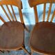 6 antique Fischel bistro chairs