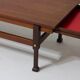 Table basse italienne en teck avec tiroirs cachés, années 1960.
