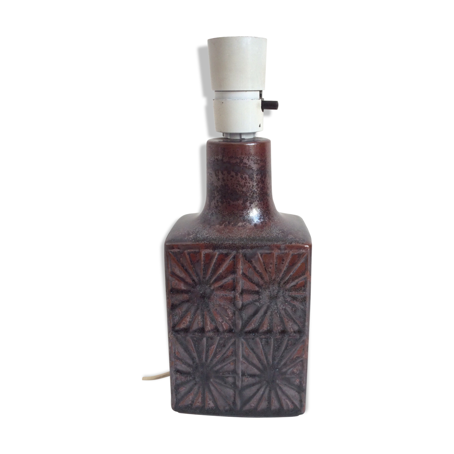 Ceramic lamp foot by Desiree Stentj, Denmark