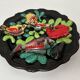 Trompe l'oeil plate, vallauris ceramic, 20th century, fish and shells