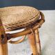 Mid-Century Bamboo High Back Chair from Rohé Noordwolde, Netherlands, 1960s