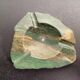 Ashtray / Pocket tray in malachite. Vintage 70s