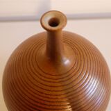 Vintage ceramic ball vase by Joan Carillo 1970