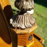Coiffeuse en bois avec miroir basculant style Empire