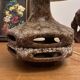 German fat lava ceramic lamp West Germany Stein Keramik 6620 (1950s)