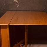 Mid-century teak folding table