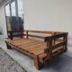 Canapé lit sofa vintage 3 places