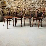 Set of 4 Thonet chairs