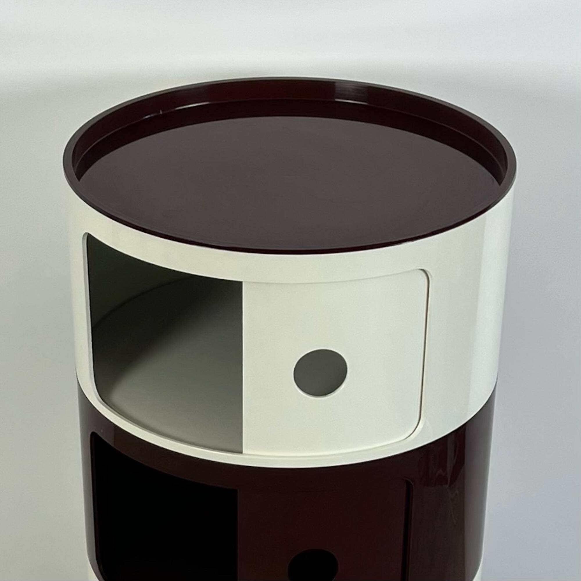 Storage Cabinet on Wheels Componibili by Anna Castelli for Kartell, 60s