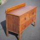 Wooden sideboard, small storage unit, vintage drawer cabinet