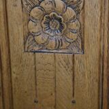 Antique oak grocery furniture