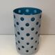 Vase design en verre overlay
