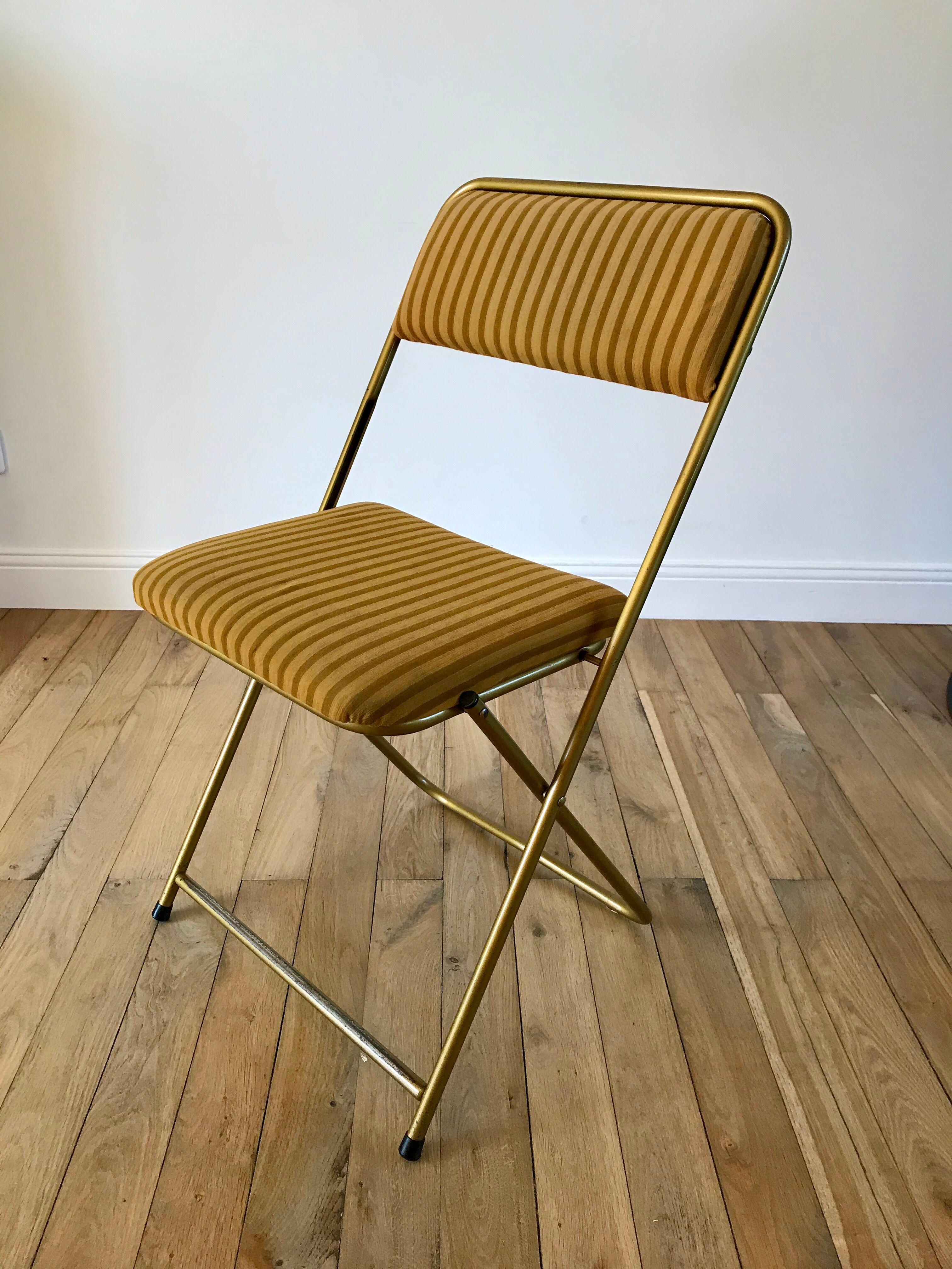 folding chair theater style Lafuma 70s