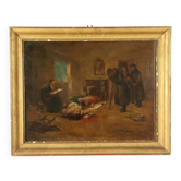 The Tragic Return, oil on canvas, late 1800s