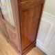 Showcase three vintage glass doors