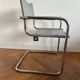 MG5 Grassi style chrome armchair
