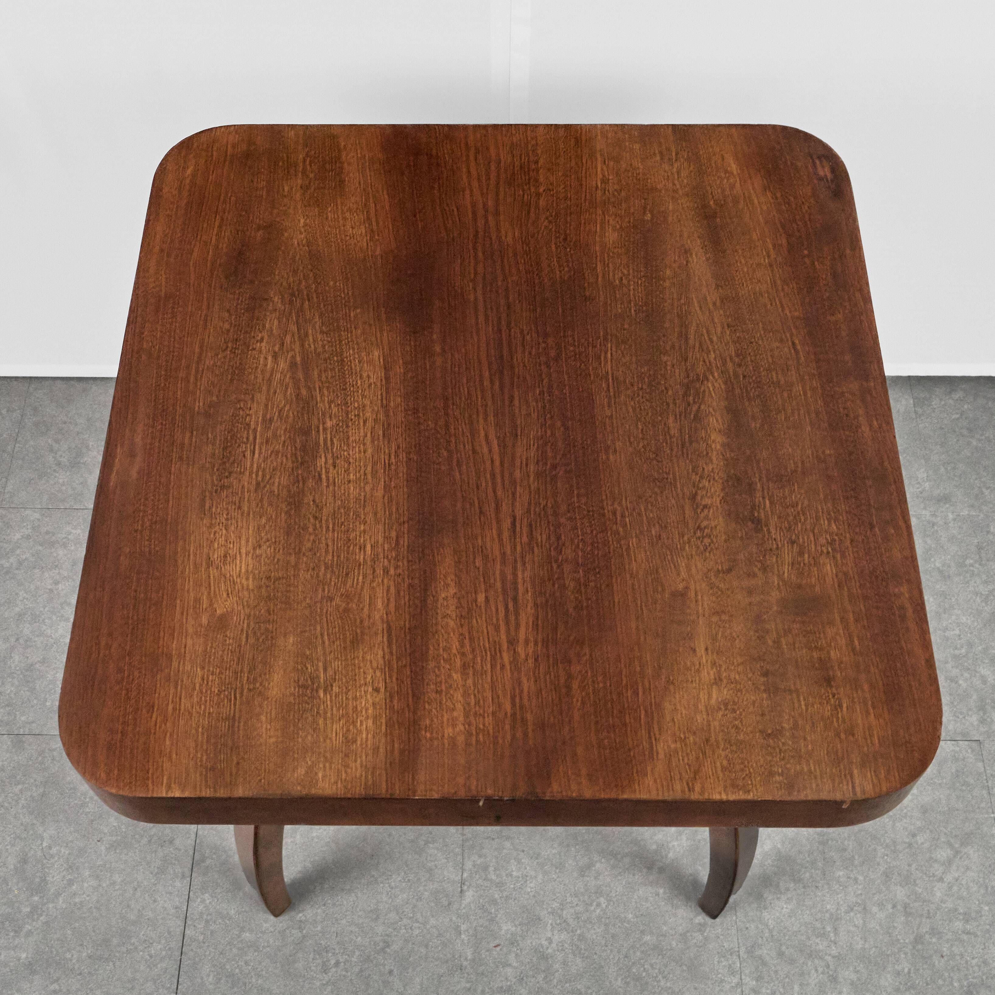 Art Deco Coffee Table by Jindřich Halabala, 1954, Czechoslovakia