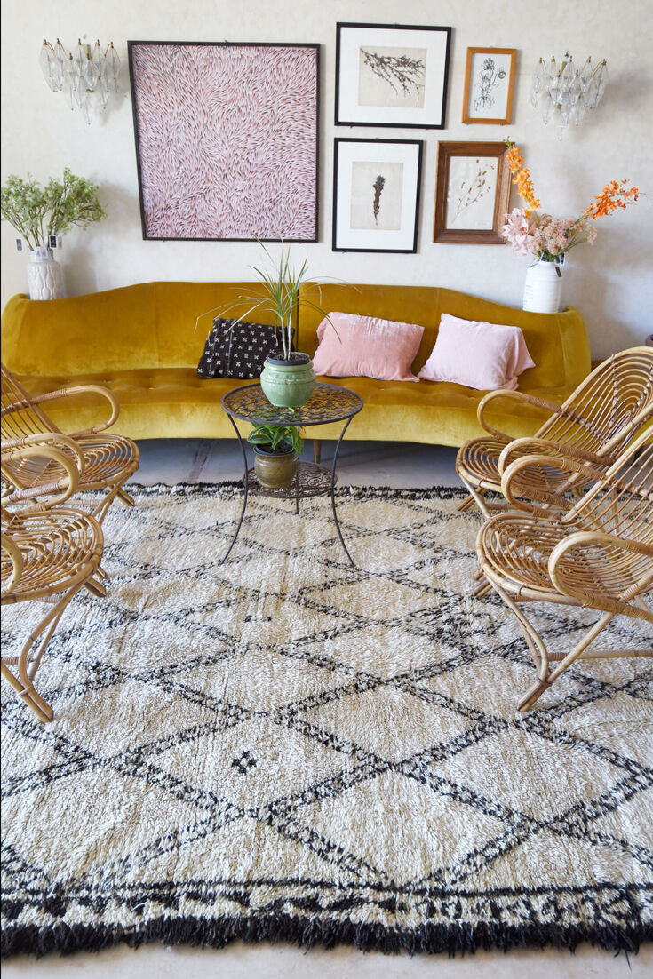 Beni ourain carpet 205x245cm