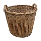 Basket in old wicker