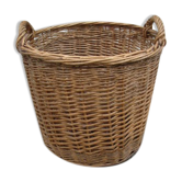 Corbeille/panier en osier ancienne