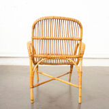 Rattan armchair