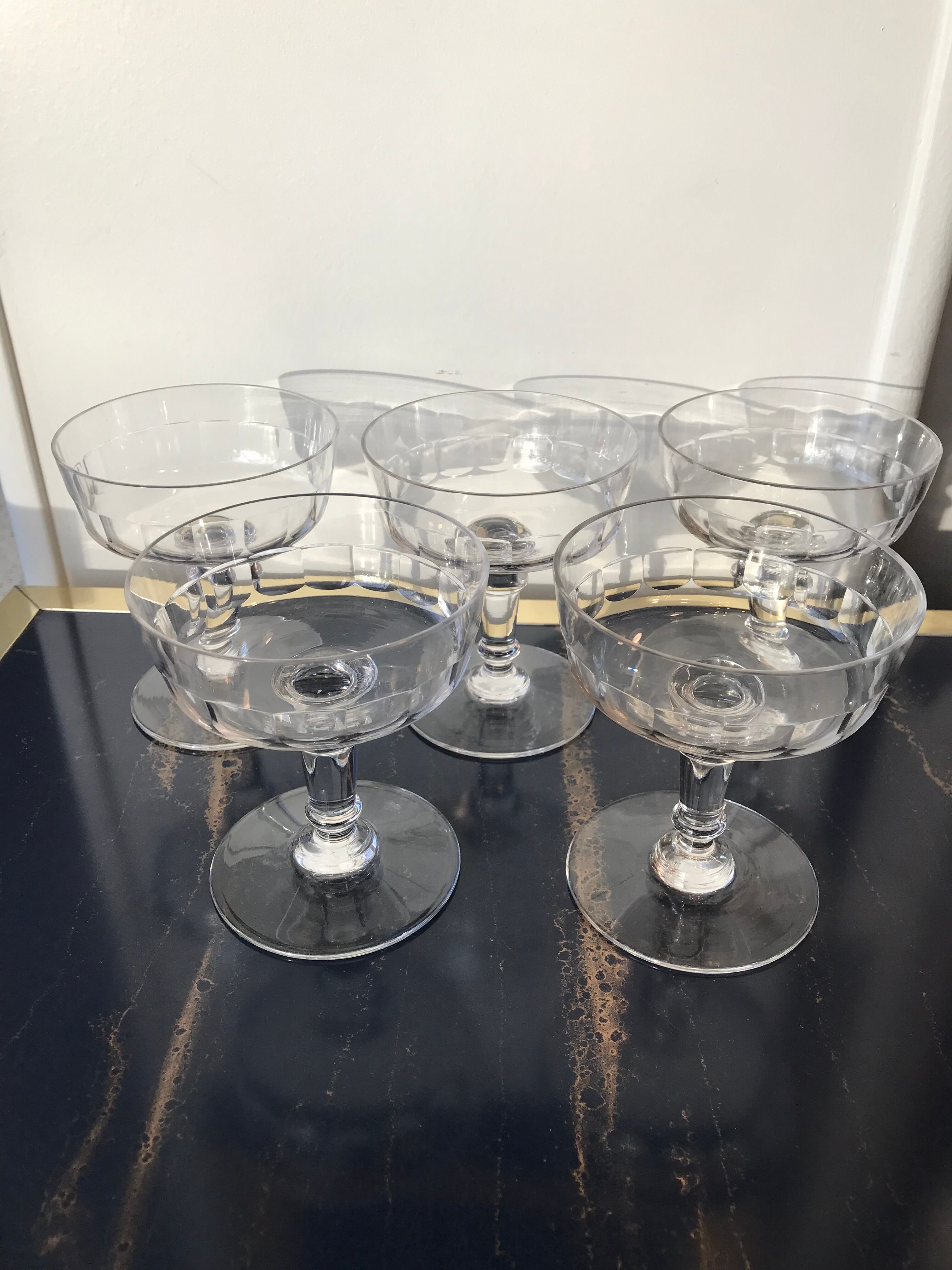 5 cups baccarat crystal