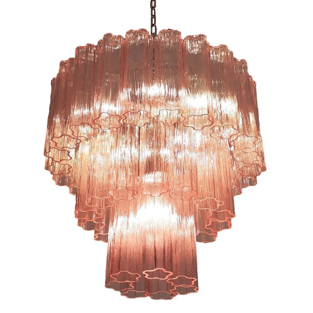 Tronchi Murano glass chandelier
