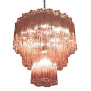 Tronchi Murano glass chandelier