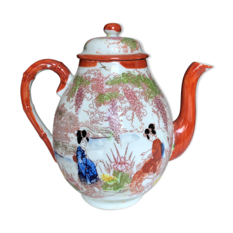 Teapot made of porcelain from japan